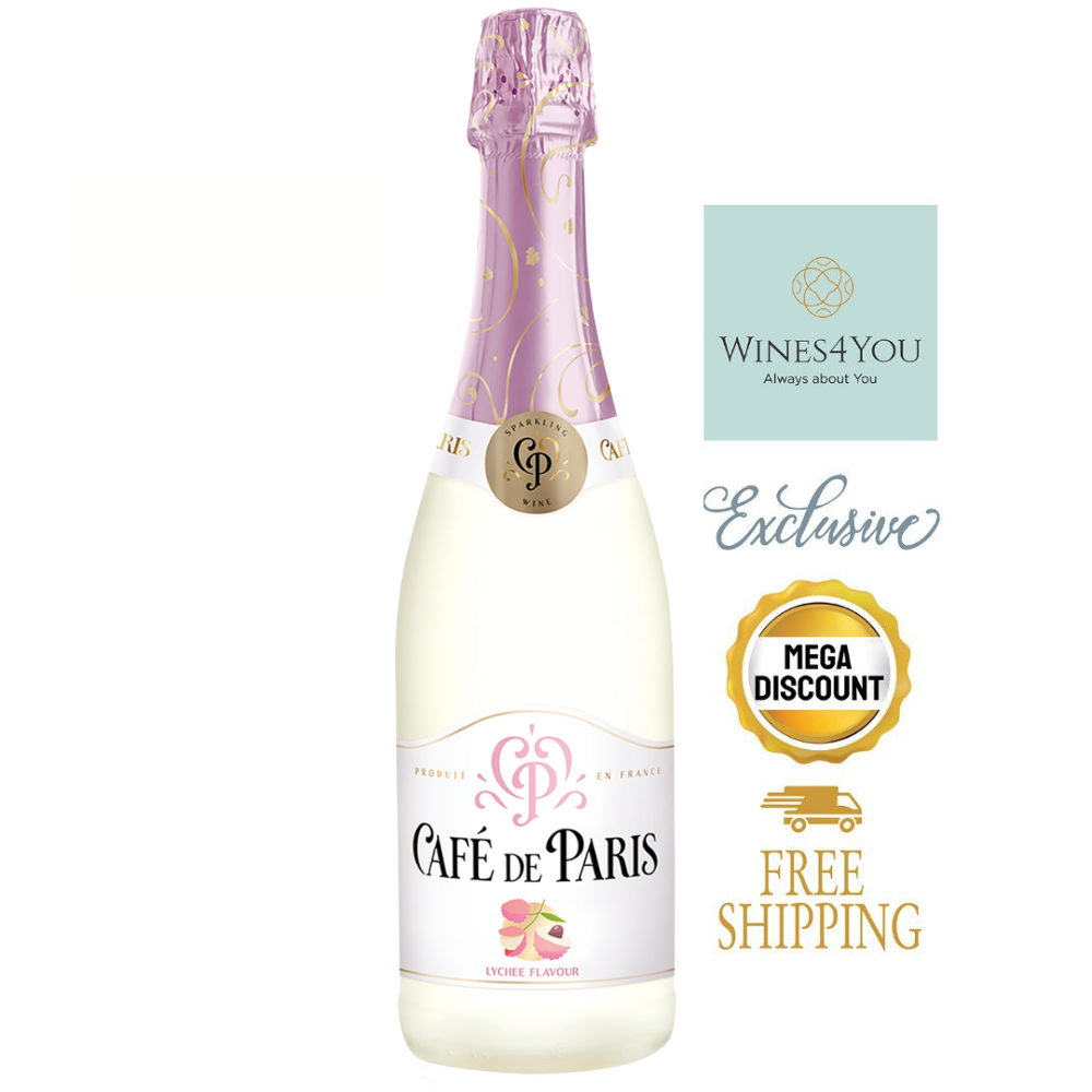 Cafe De Paris Saveur Lychee France Sparkling Wine